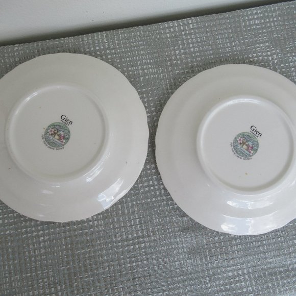 Gien France LES SAVEURS Salad Dessert Plates 8.5" Marie Pierre Boitard SET OF 4 - Picture 6 of 12